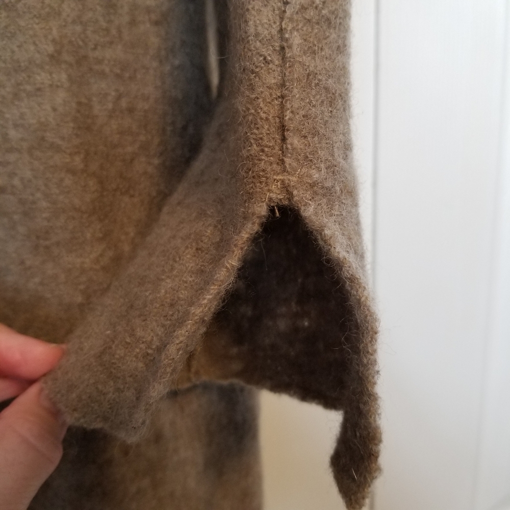 Travelsmith Wool Waterfall Single Toggle Closure … - image 6